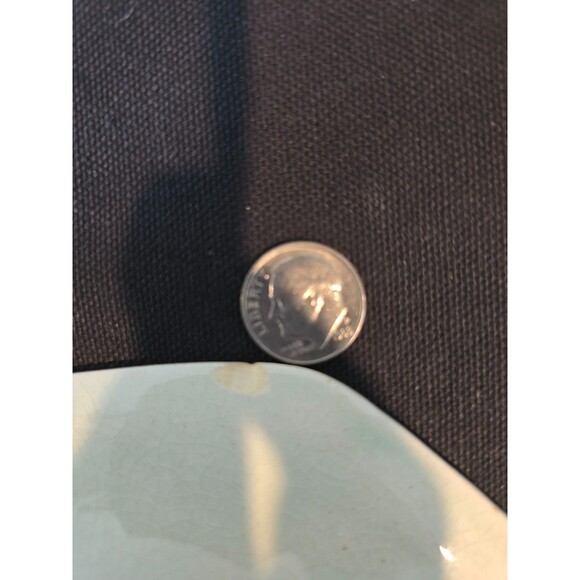 Adams Calyx Ware Hand Painted Lowestoft Vegetable Bowl 9.5" x 7.5" Vintage - Picture 7 of 9